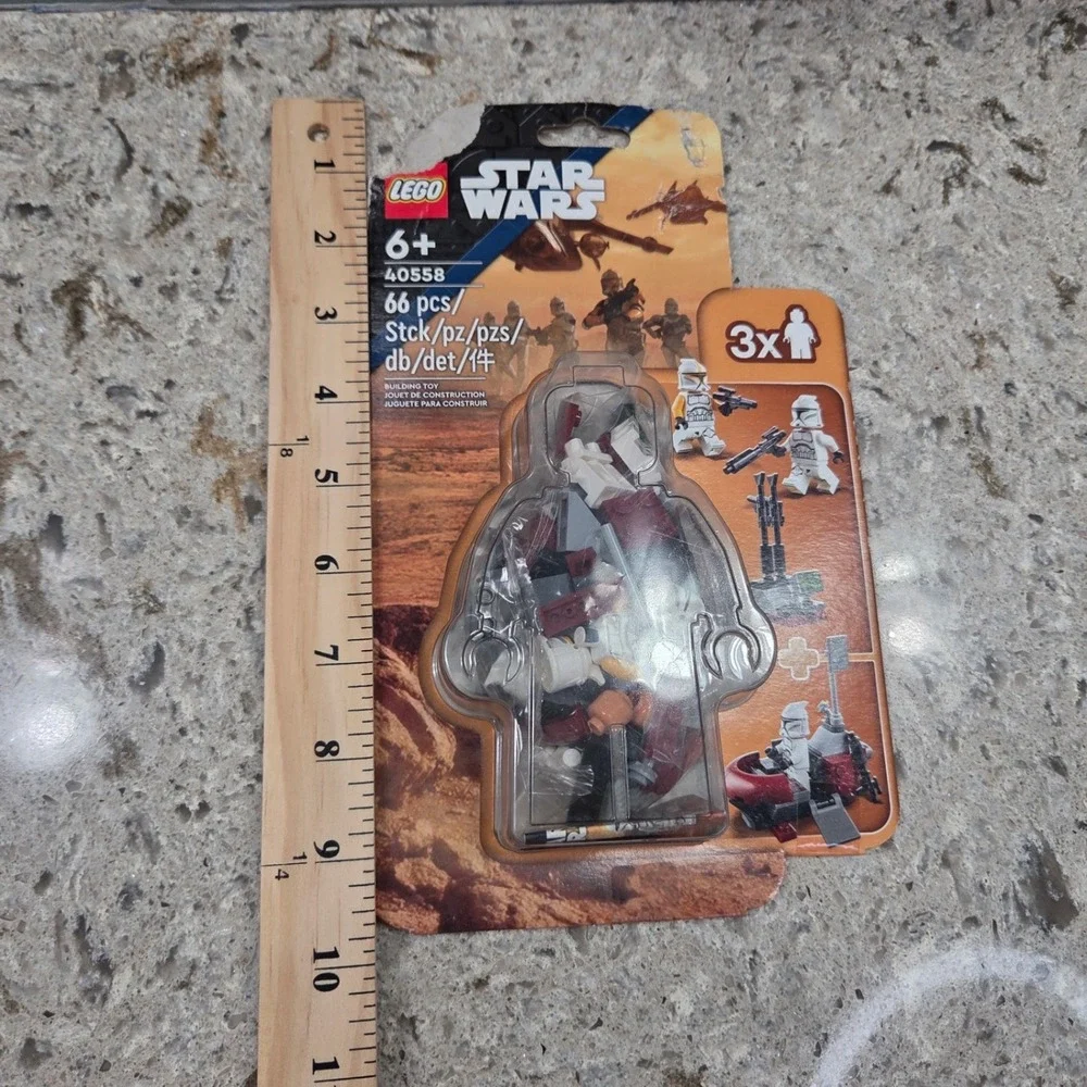 NEW LEGO‎ Star Wars Clone Trooper Accessory Pack 40558 Minifigure Set 66pcs